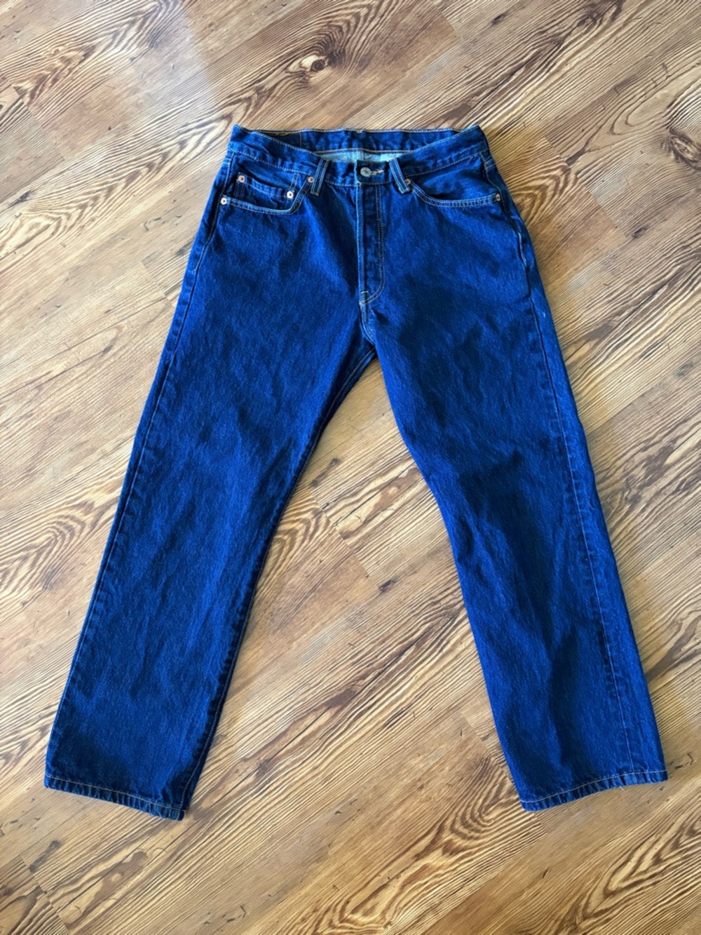 Levi’s 501 Vintage WPL423 Button Fly Blue Jean 33 x 30 100% Cotton